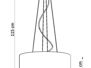 miniaturka Żyrandol uniwersalny dla każdego pomieszczenia ODIN 60