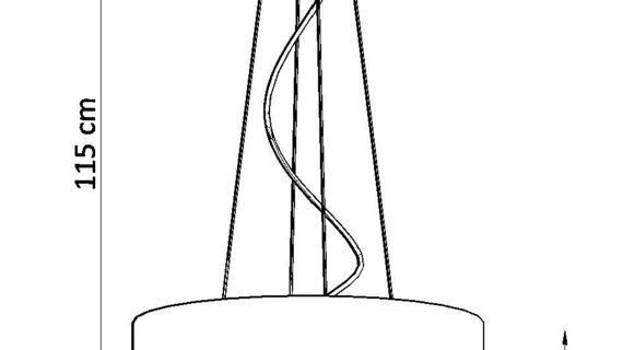 miniaturka Żyrandol uniwersalny dla każdego pomieszczenia ODIN 60