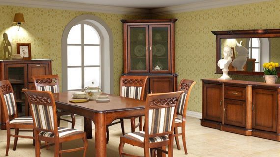 miniaturka Stół Rozkładany 160+2×40 Czereśnia Bawaria S22