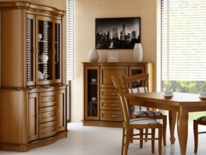 miniaturka Krzesło Dąb Orzech Klasyczne Caren K33