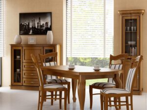 miniaturka Krzesło Dąb Orzech Klasyczne Caren K33