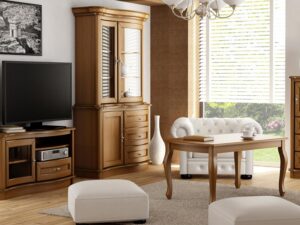 miniaturka Klasyczne Łóżko Dąb 180 cm Caren C34