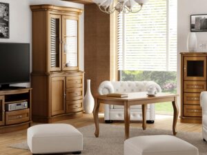 miniaturka Klasyczne Łóżko Dąb 180 cm Caren C34