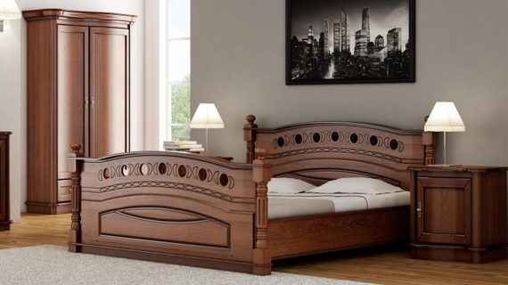 miniaturka Łóżko Dąb Orzechowy 160 cm Caren C34