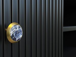 miniaturka Komoda Castellano Elegancka z Frezowanymi Bokami