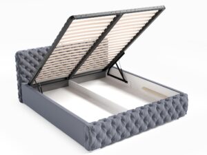 miniaturka Nowoczesne Łóżko MATIAS Tapicerowane do Sypialni