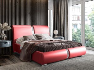 miniaturka Łóżko ELIZA Stylowe z Profilowanym Zagłówkiem