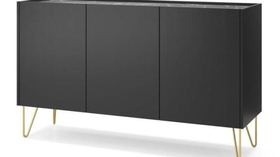 miniaturka Komoda Harmonia w Black Royal Stylu