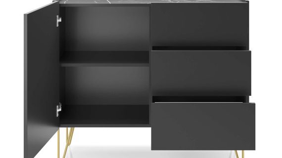 miniaturka Komoda Harmonia z Blatem Marmurowym