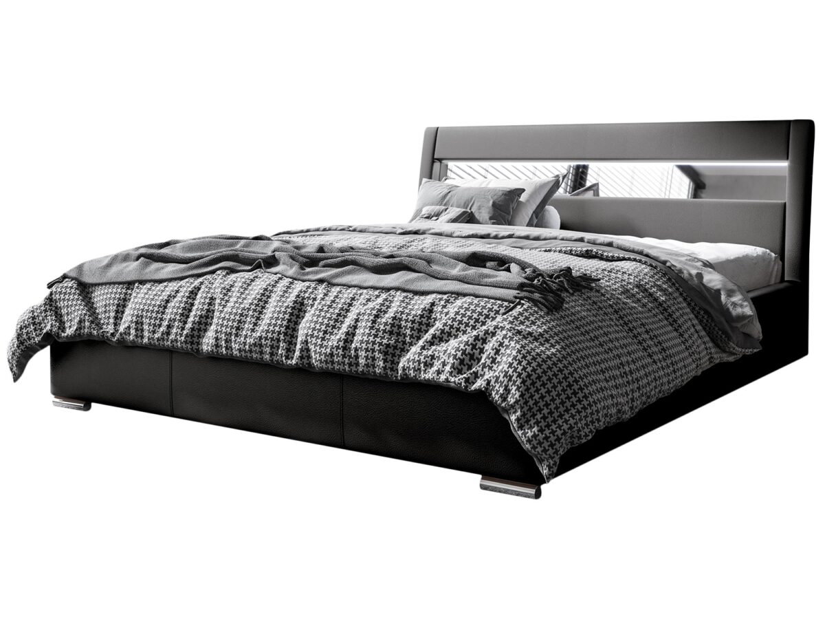 Łóżko LUZON Modułowe z Oświetleniem LED