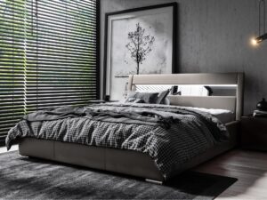 miniaturka Łóżko LUZON Modułowe z Oświetleniem LED