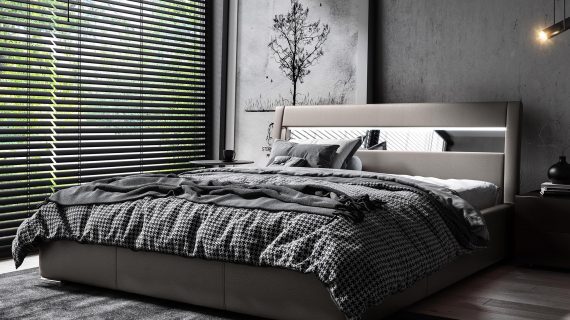 miniaturka Łóżko LUZON Modułowe z Oświetleniem LED