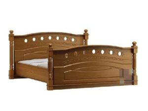 Łóżko Dąb Orzechowy 160 cm Caren C34