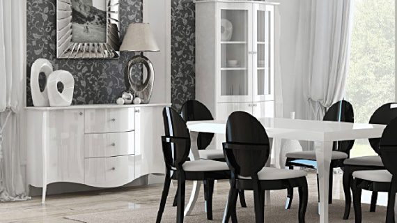 miniaturka Komoda z Funkcją Witryny Barocco New BN07 Połysk