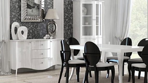 miniaturka Lustro Okrągłe w Połysku Barocco New BN11