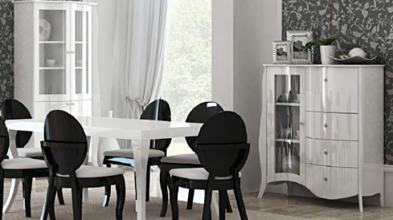 miniaturka Komoda z Funkcją Witryny Barocco New BN07 Połysk