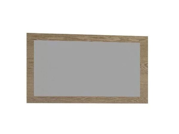 Lustro w dębowej ramie do przedpokoju lub sypialni