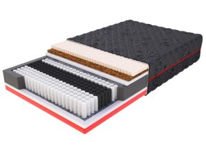 Sprężynowy Materac NEST Kokos Lateks Visco