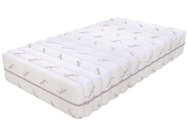 Biały materac kokosowy