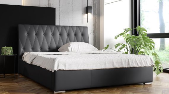 miniaturka Ekskluzywne Łóżko TETTO Tapicerowane