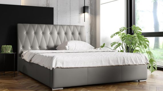 miniaturka Ekskluzywne Łóżko TETTO Tapicerowane