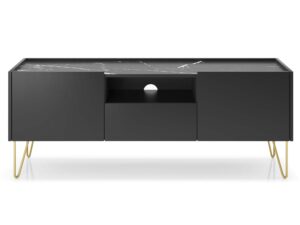 miniaturka Szafka RTV Harmonia z Pozłacanymi Nóżkami