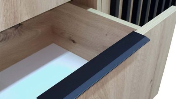 Komoda DELY 3D 155cm Nowoczesny Design Trzy Kolory - obrazek 7