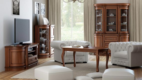 miniaturka Klasyczna Witryna Brązowa Wersal W19+W20