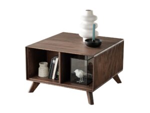 Stylowy Bukowy Stolik Evo I 70×70 z Olejowanym Wykończeniem