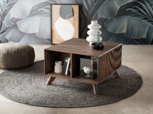 miniaturka Stylowy Bukowy Stolik Evo I 70×70 z Olejowanym Wykończeniem