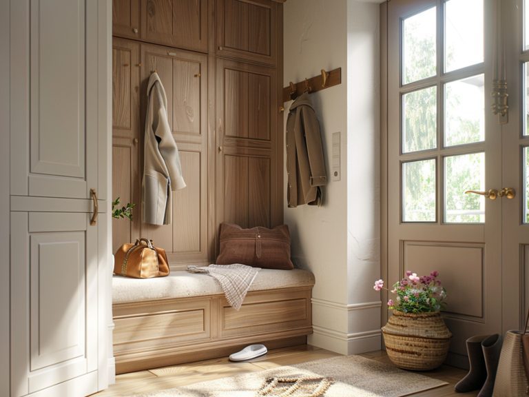 Zestaw mebli do przedpokoju w kolorze bieli