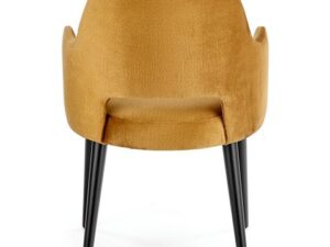 miniaturka Musztardowe Krzesło Tapicerowane Uniwersalne MONACO 4
