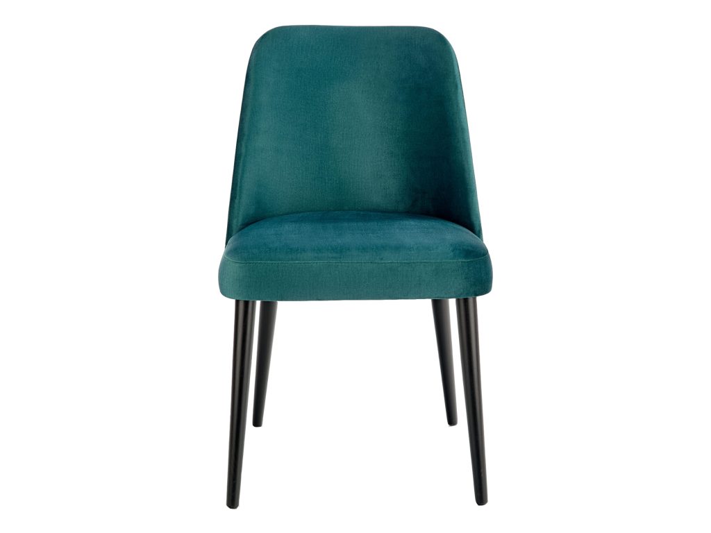 Stylowe Zielone Krzesło Tapicerowane MONACO 1