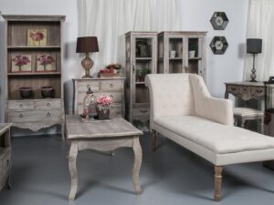 miniaturka Regał jasnobrązowy w stylu prowansalskim – Viva