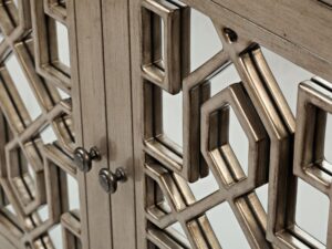 miniaturka Komoda w stylu glamour stare złoto z lustrami – Avola