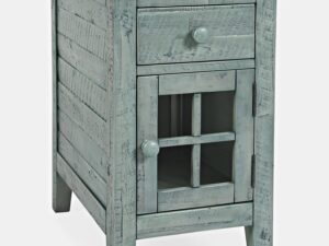 miniaturka Rustykalna Szafka Nocna Aksamitne Szuflady – Avola