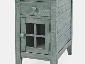 miniaturka Rustykalna Szafka Nocna Aksamitne Szuflady – Avola