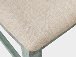 miniaturka Rustykalne Krzesło Turkusowe Pionowe Listewki – Avola