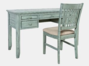 miniaturka Turkusowe Biurko Rustykalne Shabby Chic Przetarcia – Avola