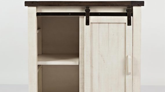 miniaturka Rustykalna Komoda Antyczna Biel – Avola