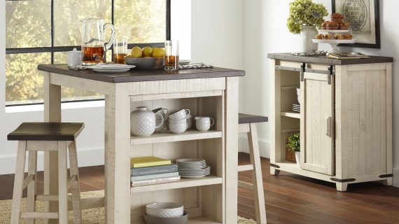 miniaturka Rustykalna Komoda Antyczna Biel – Avola