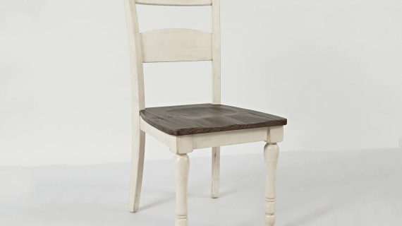 miniaturka Rustykalne Krzesło Sosnowe z Drewna – Avola