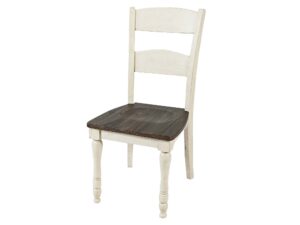 Rustykalne Krzesło Sosnowe z Drewna – Avola