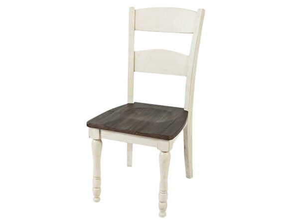 Rustykalne Krzesło Sosnowe z Drewna – Avola