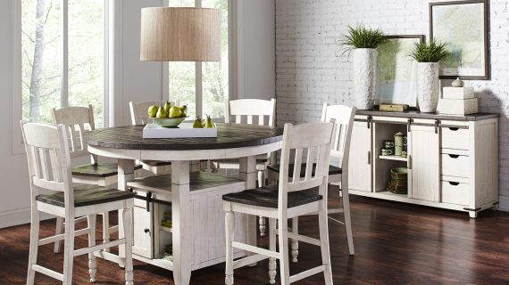 miniaturka Rustykalna Komoda Sosnowa z Drzwiami Barn Doors – Avola