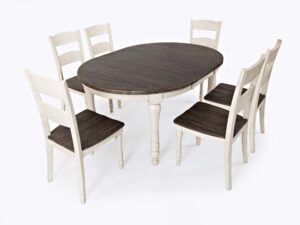 miniaturka Rustykalne Krzesło Sosnowe z Drewna – Avola