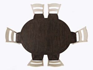 miniaturka Rustykalne Krzesło Sosnowe z Drewna – Avola