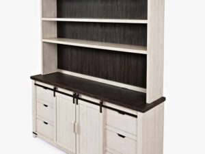 miniaturka Rustykalny Kredens Sosnowy Przesuwne Drzwi Barn Doors – Avola