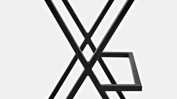 miniaturka Hoker Tapicerowany Naturalna Skóra Ciemna Siena – Avola