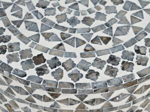 miniaturka Szary Stolik z Muszli Morskiej – Avola